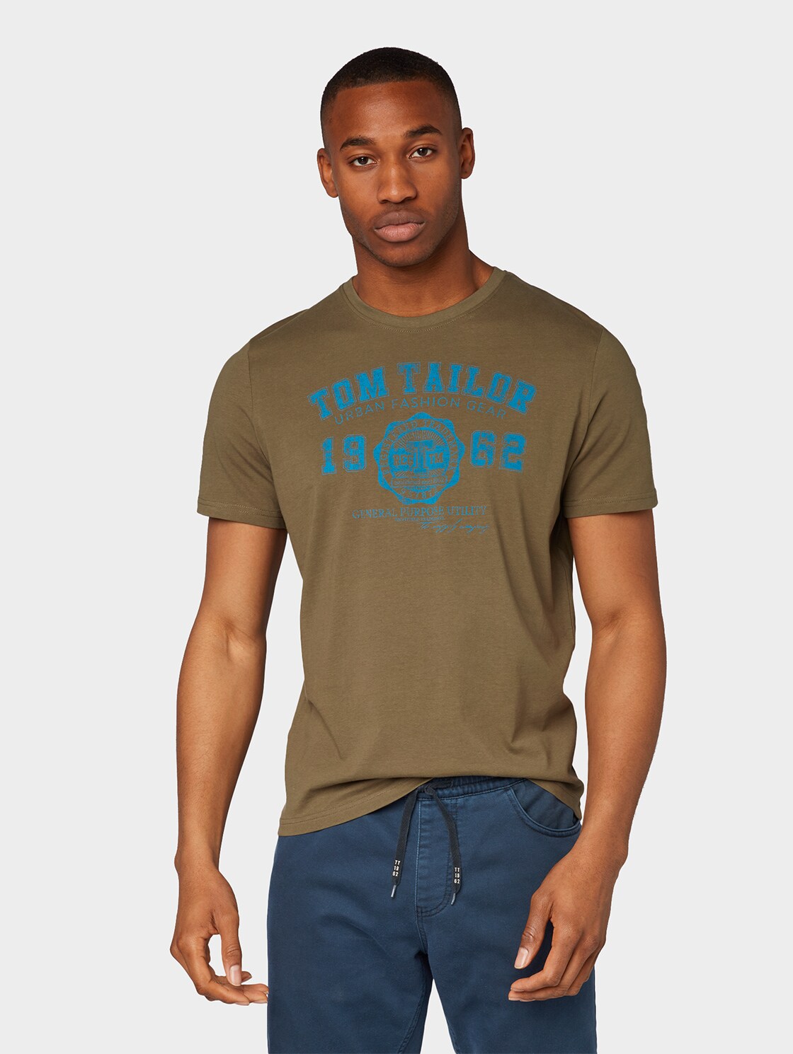 Tom Tailor T Shirt Met Logo Olive Drap Xxxl tom tailor kopen in de aanbieding Tom Tailor T Shirt Met Logo Olive Drap Xxxl tom tailor kopen in de aanbieding