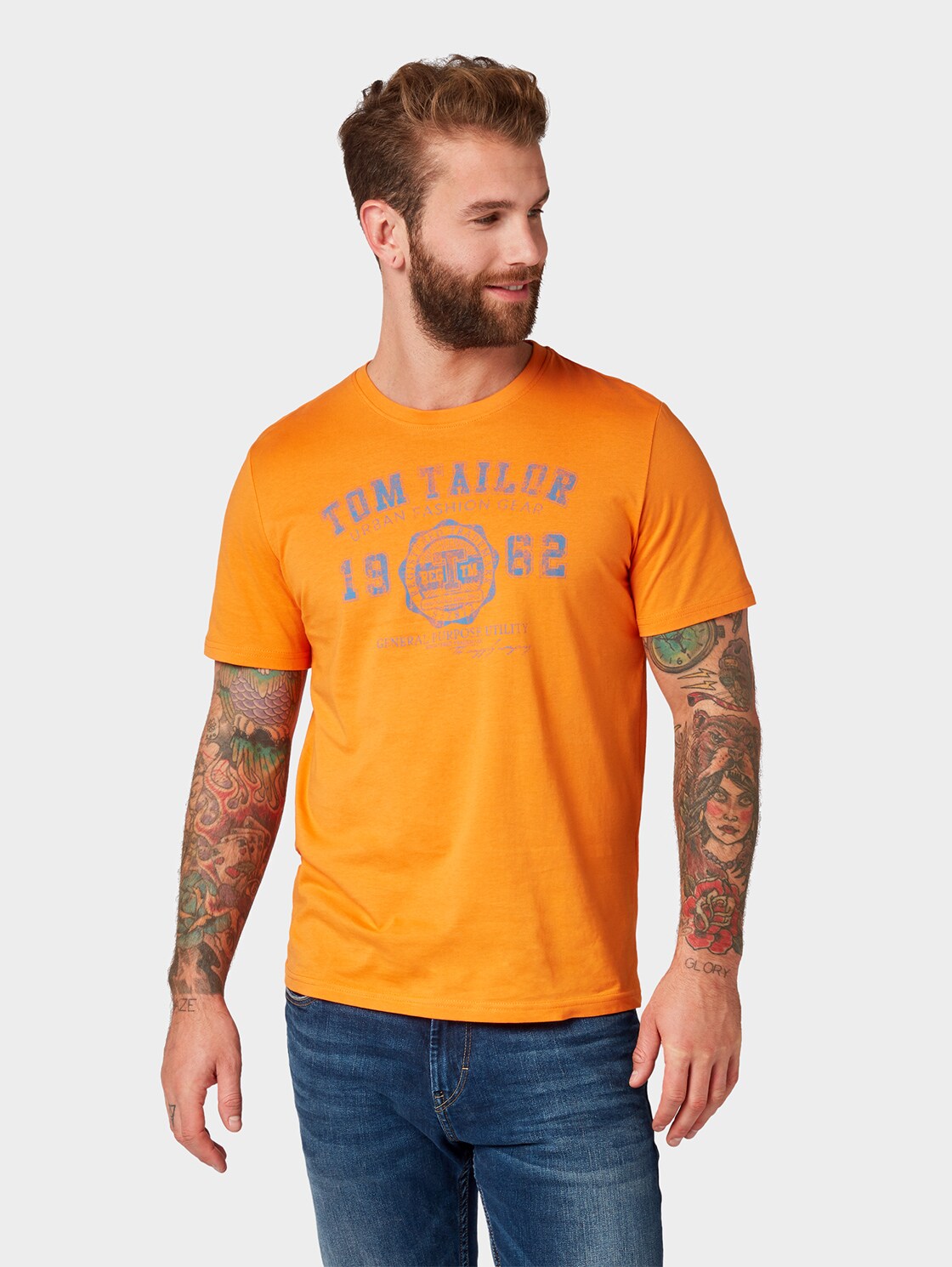 Tom Tailor T Shirt Met Logo Clown Fish Orange Xxs tom tailor kopen in de aanbieding Tom Tailor T Shirt Met Logo Clown Fish Orange Xxs tom tailor kopen in de aanbieding