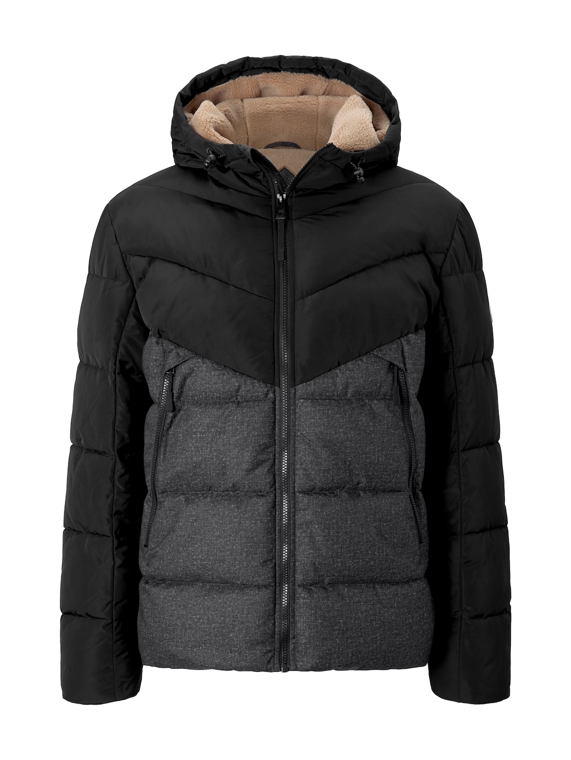 Pufferjacke mit Kapuze
