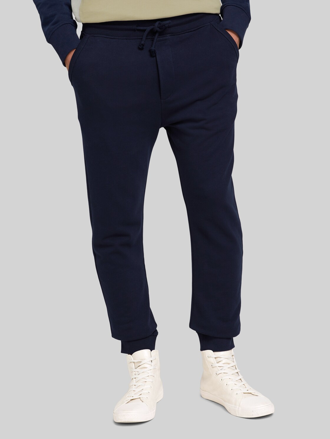 TOM TAILOR DENIM Sweathose, Herren, Sky Captain Blue, Größe: XL