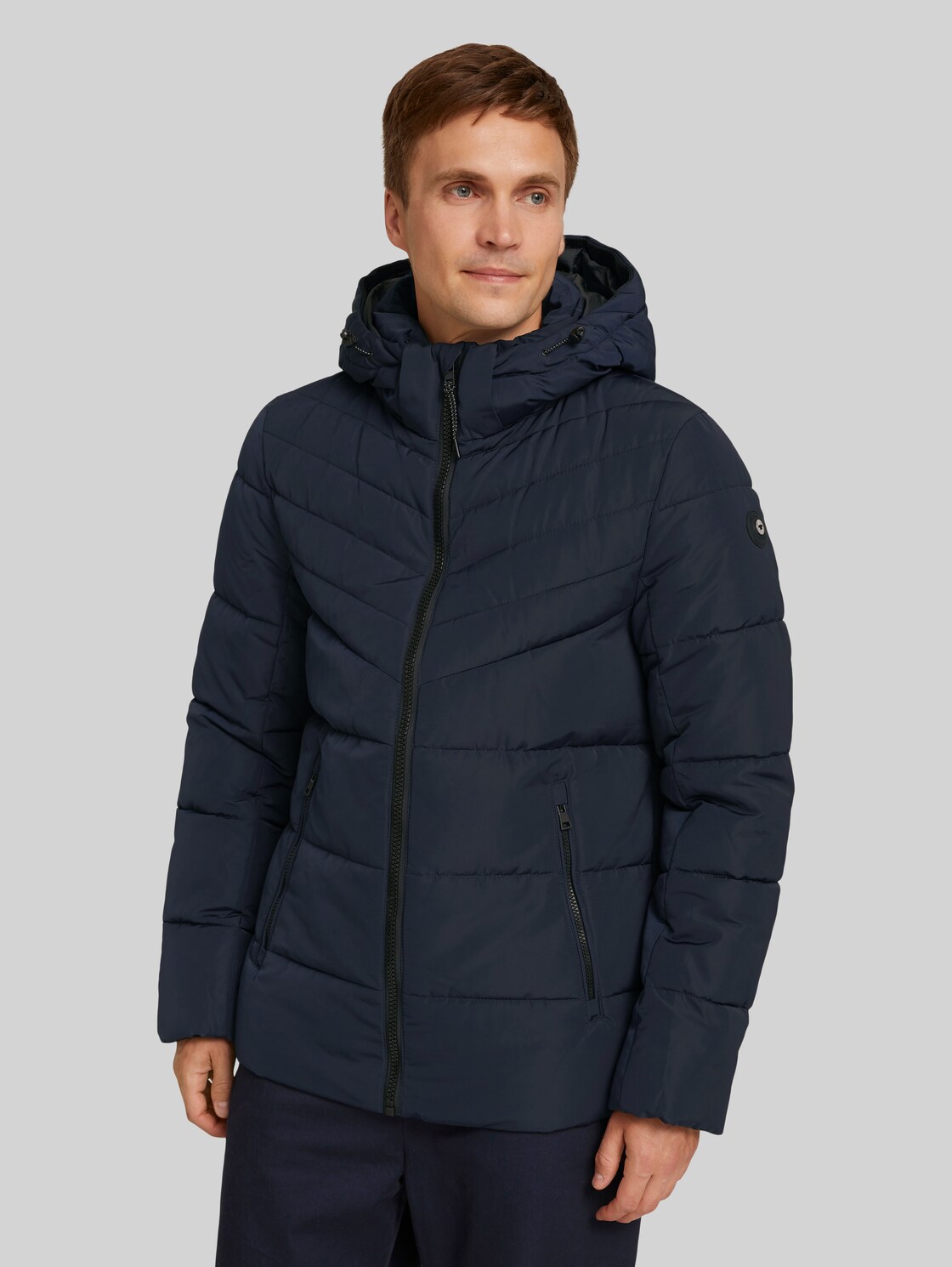TOM TAILOR gesteppte Jacke, Herren, Sky Captain Blue, Größe: XXL
