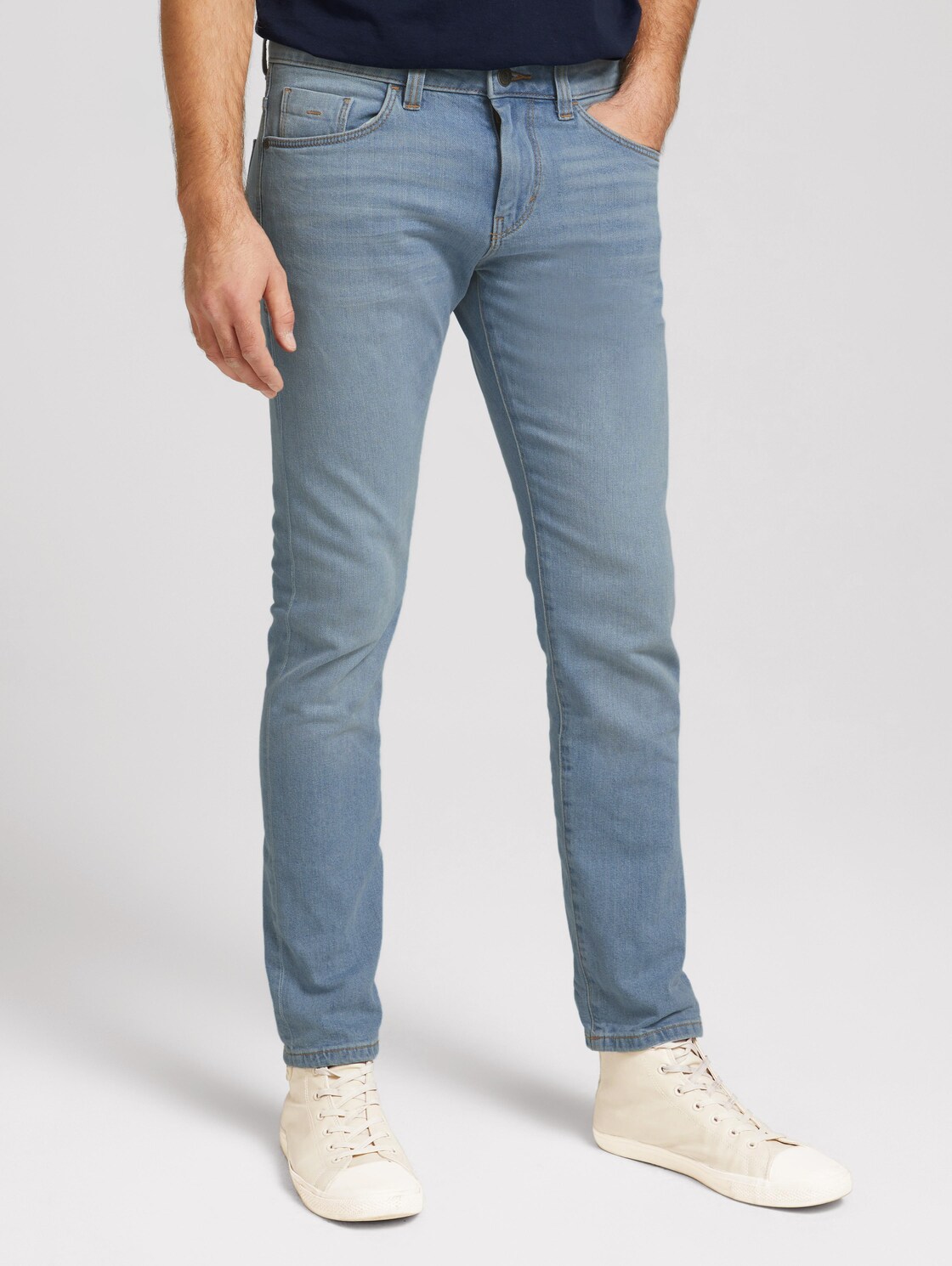 TOM TAILOR Troy slim jeans, Mannen, blauw, Größe 34/36