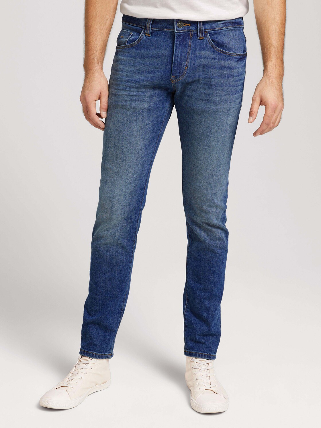 TOM TAILOR Troy slim jeans, Mannen, blauw, Größe 36/34