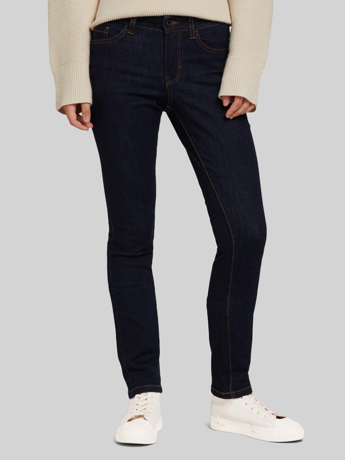 TOM TAILOR Damen Alexa Slim Jeans , blau, Gr. 31/32,
