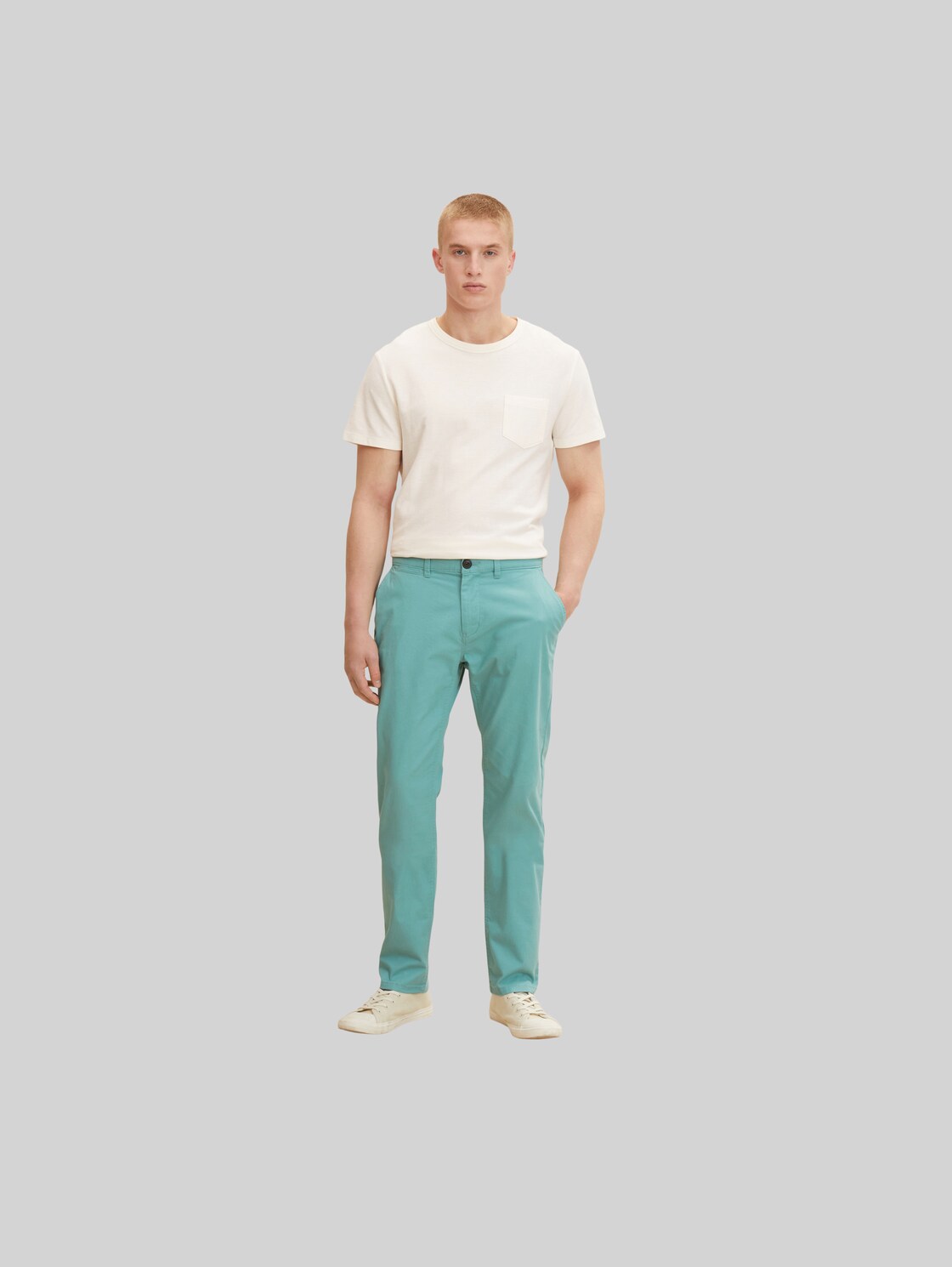 TOM TAILOR Herren Basic Chino , blau, Gr. 33/36,