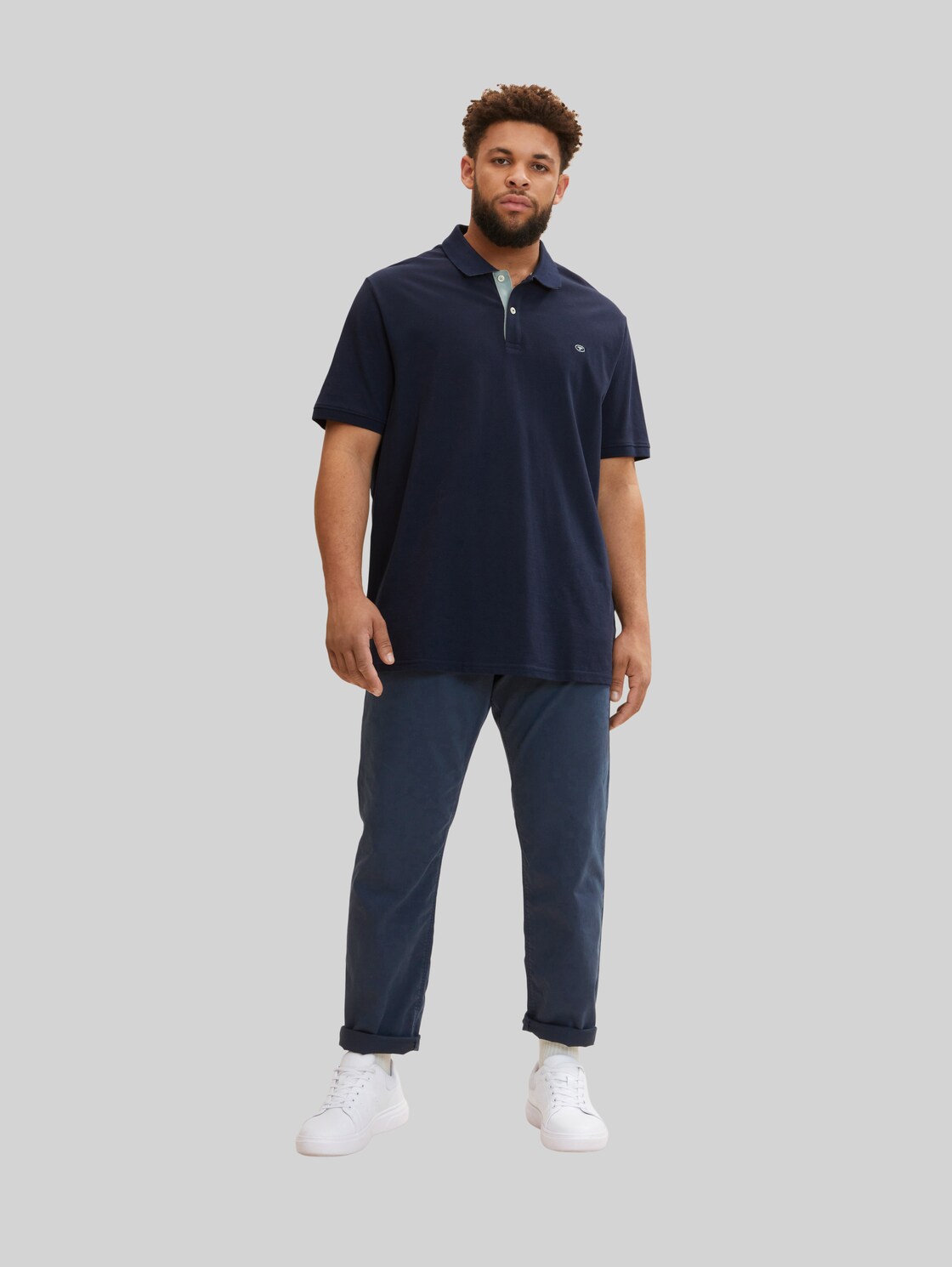TOM TAILOR Herren Plus - Regular Slim Jeans, blau, Gr. 46/32,