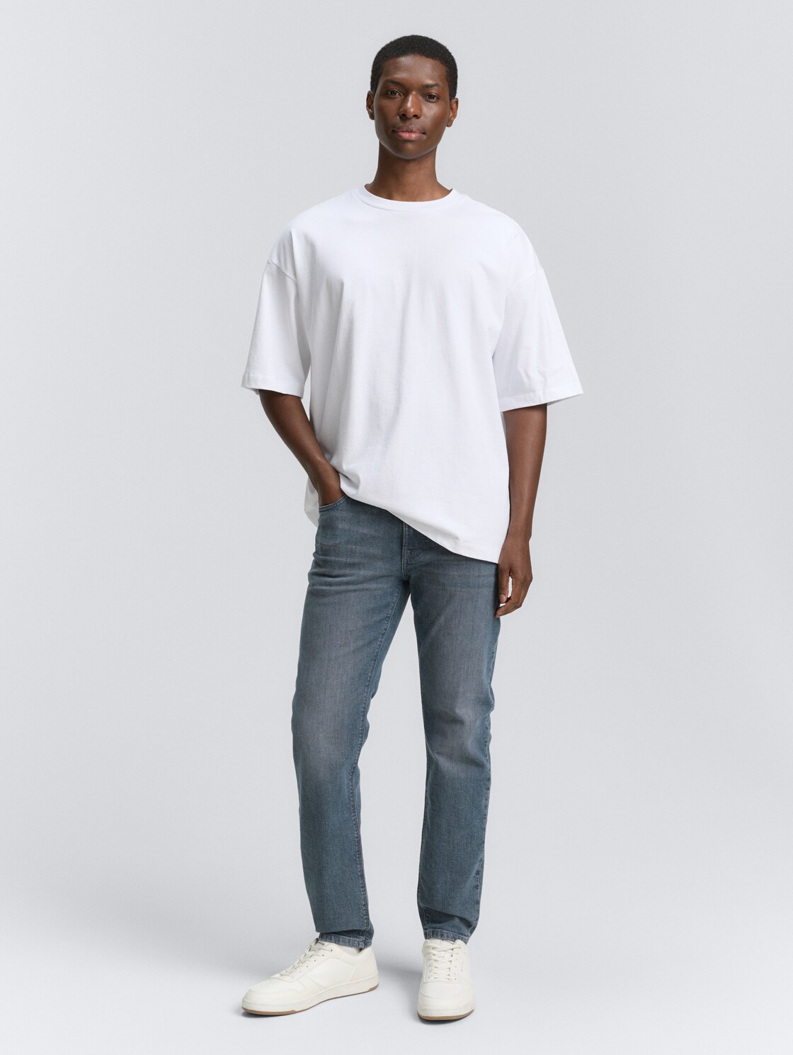 Thumbnail - TOM TAILOR DENIM Herren TTBRYDEN TAPERED Jeans, blau, Uni, Gr. 34/34