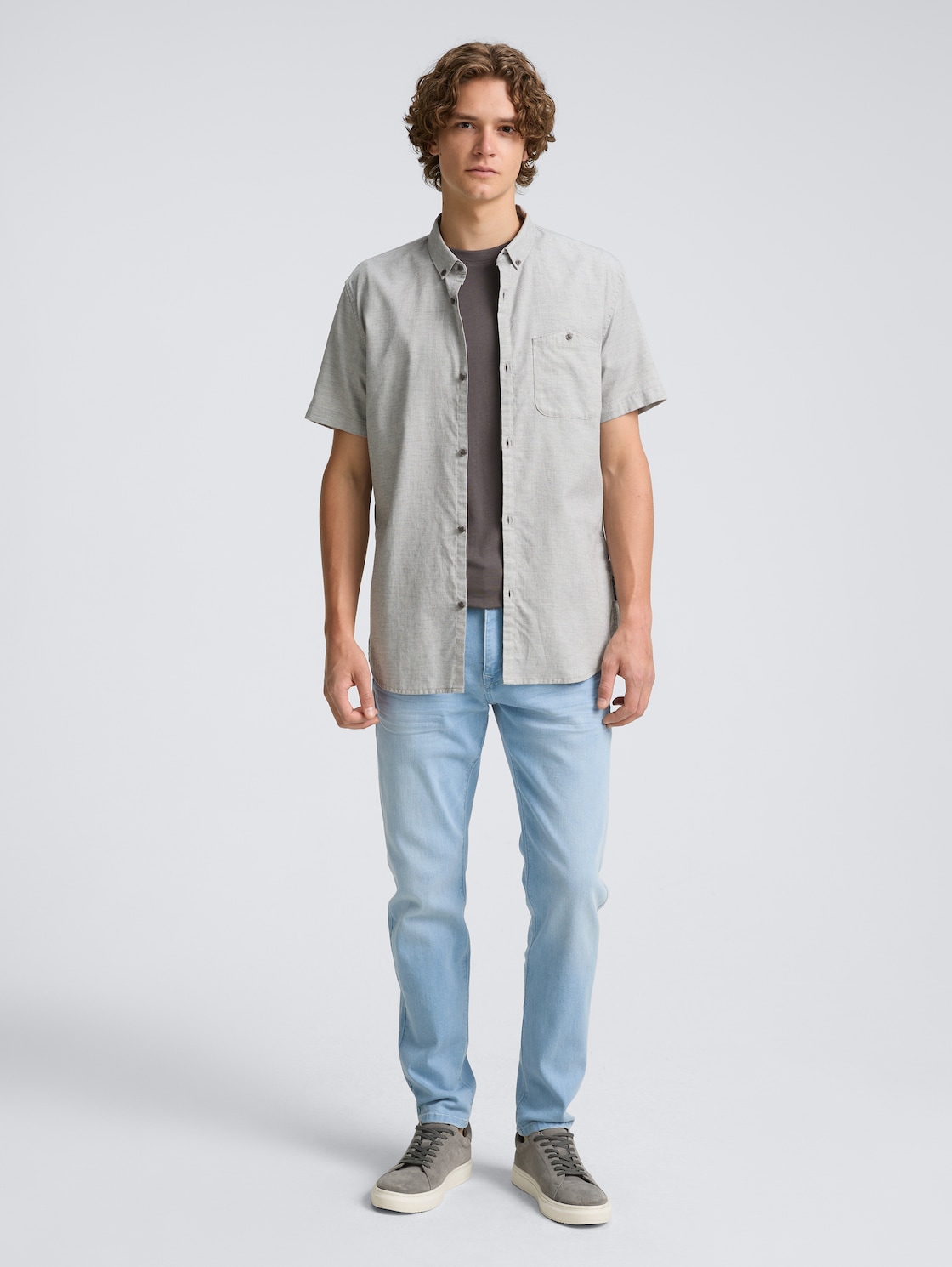 Thumbnail - TOM TAILOR DENIM Herren TTBRYDEN TAPERED Jeans, blau, Uni, Gr. 30/32