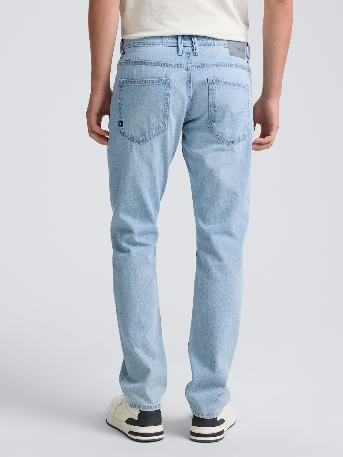 Thumbnail - TOM TAILOR DENIM Herren TTAEDAN Straight Jeans aus Baumwolle, blau, Uni, Gr. 31/34