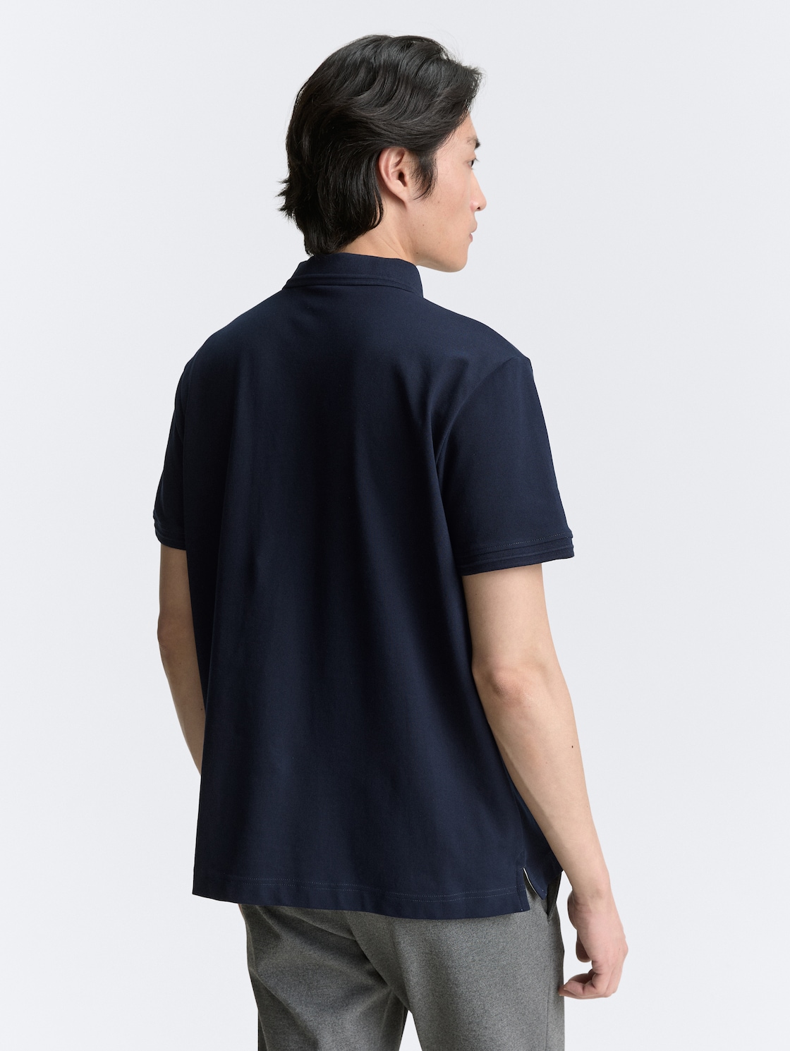 Thumbnail - TOM TAILOR Herren Piqué Poloshirt mit Stretch, blau, Uni, Gr. XXXL