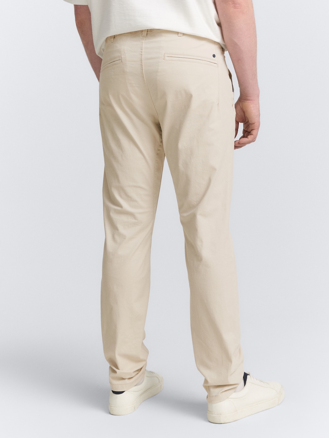 Thumbnail - TOM TAILOR Herren Plus Size - Tapered Chino Hose, braun, Uni, Gr. 42/34