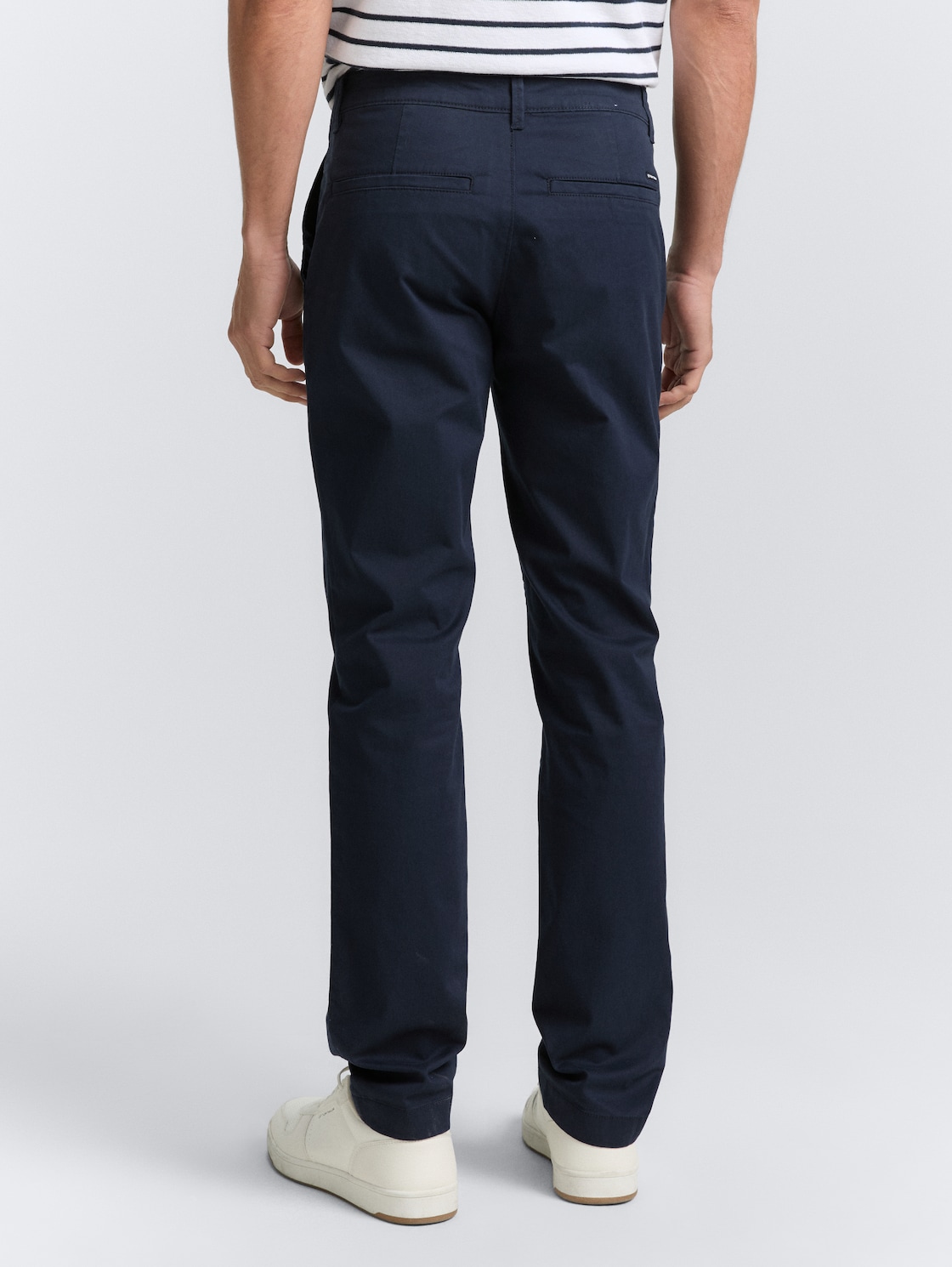 Thumbnail - TOM TAILOR Herren Regular Fit Chino Hose, blau, Uni, Gr. 36/36