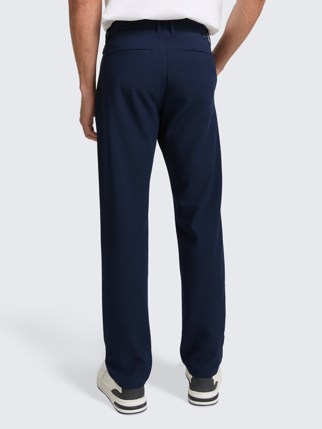 Thumbnail - TOM TAILOR Herren Regular Fit Anzughose, blau, Uni, Gr. 50