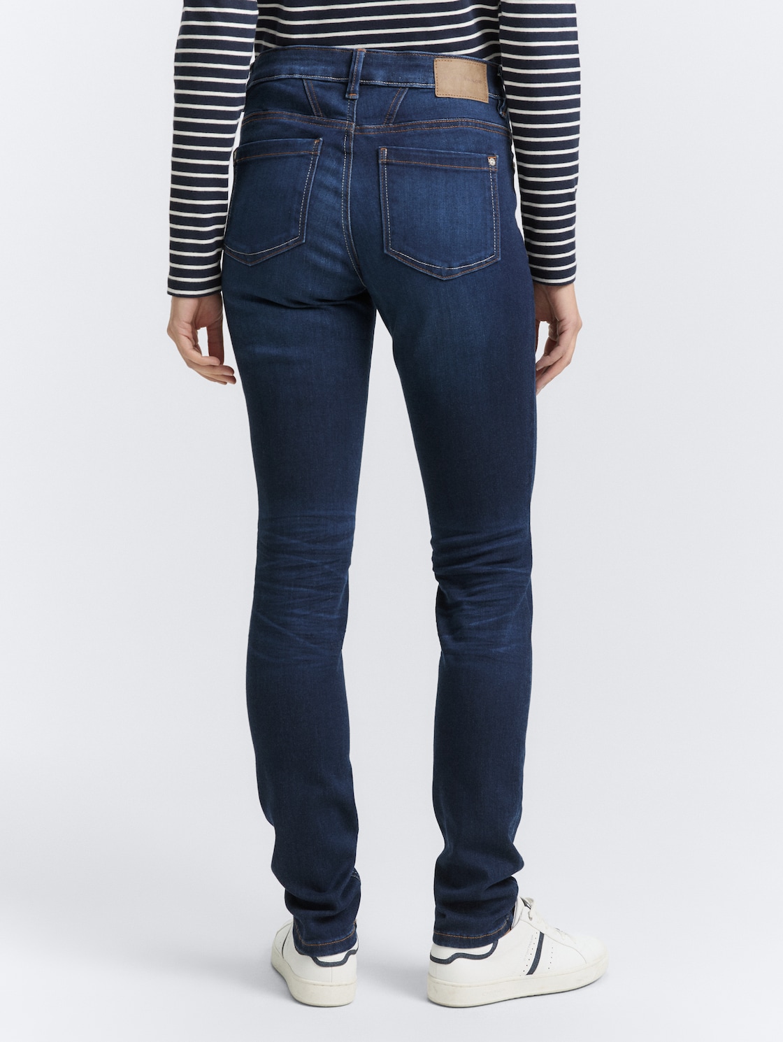Thumbnail - TOM TAILOR Damen TTLUCIE SKINNY Jeans, blau, Uni, Gr. 30/32
