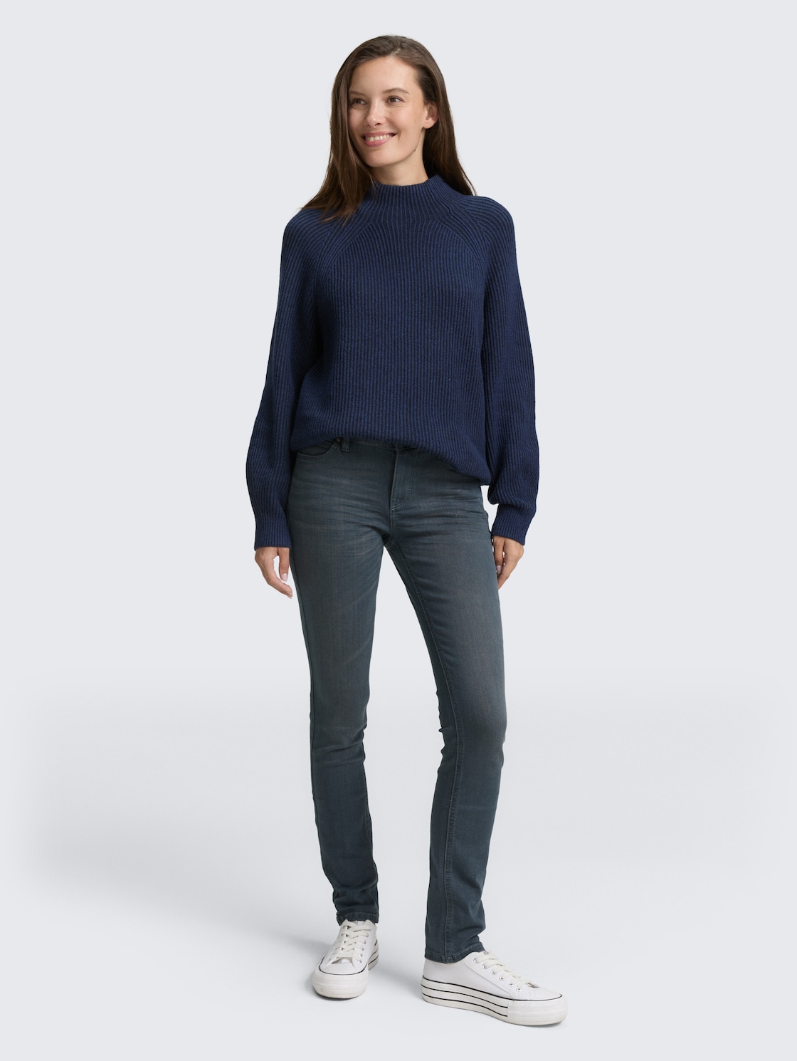 Thumbnail - TOM TAILOR Damen TTLENE SLIM Jeans, blau, Uni, Gr. 28/30