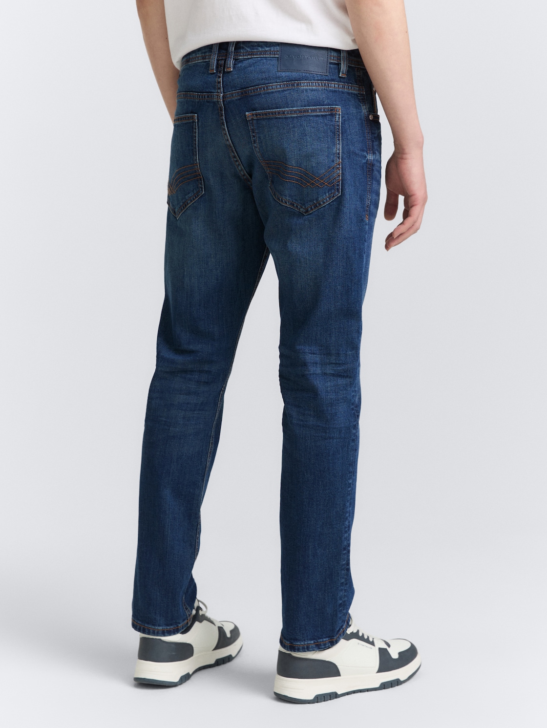 Thumbnail - TOM TAILOR Herren TTJOSH Regular Slim Jeans mit Stretch, blau, Uni, Gr. 38/30