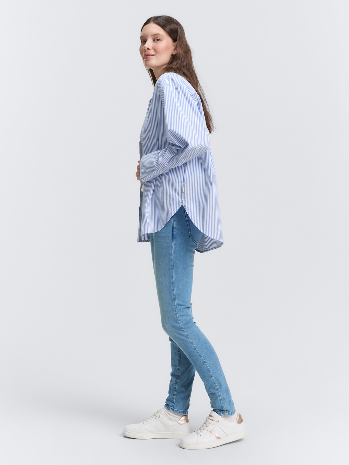 Thumbnail - TOM TAILOR Damen TTLUCIE Skinny Jeans, blau, Uni, Gr. 31/32