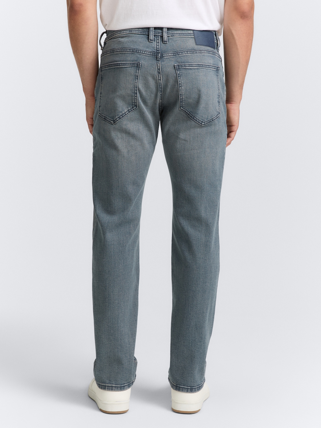 Thumbnail - TOM TAILOR Herren TTMARVIN STRAIGHT Jeans mit Stretch, blau, Uni, Gr. 34/32