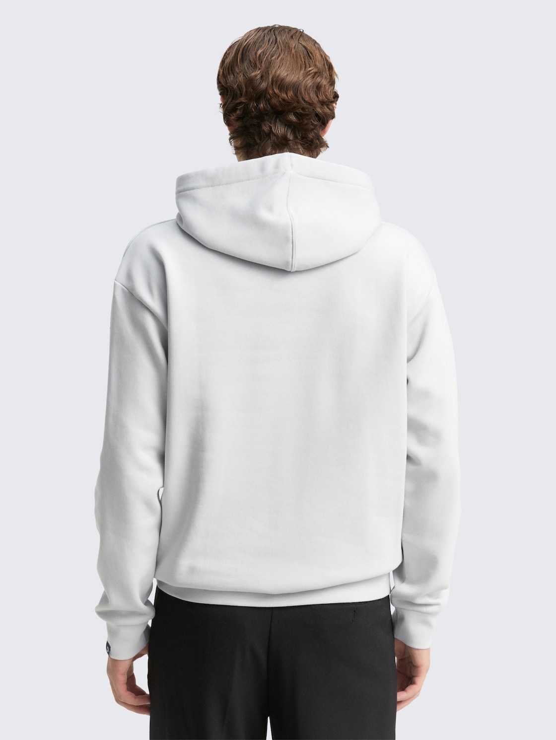 Thumbnail - TOM TAILOR DENIM Herren Hoodie Sweatshirt mit Logo-Badge, bunt, Uni, Gr. L