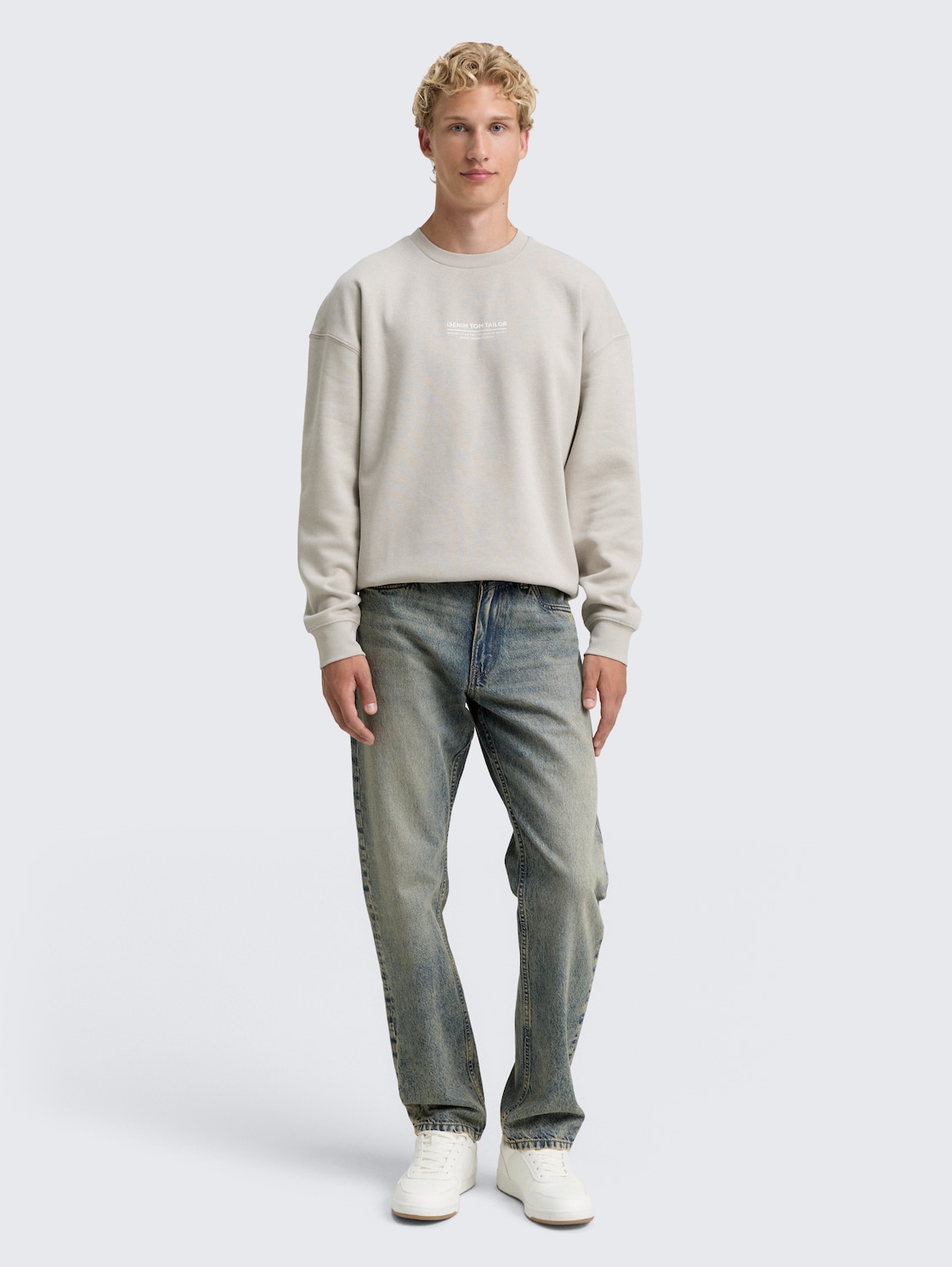 Thumbnail - TOM TAILOR DENIM Herren TTWAYLEN RELAXED Jeans in gewaschener Optik, blau, Uni, Gr. 36/34