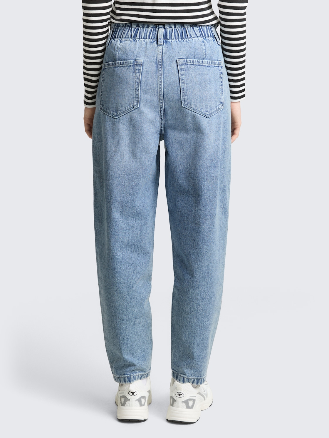 Thumbnail - TOM TAILOR DENIM Damen TTADEA BARREL Jeans, blau, Uni, Gr. S