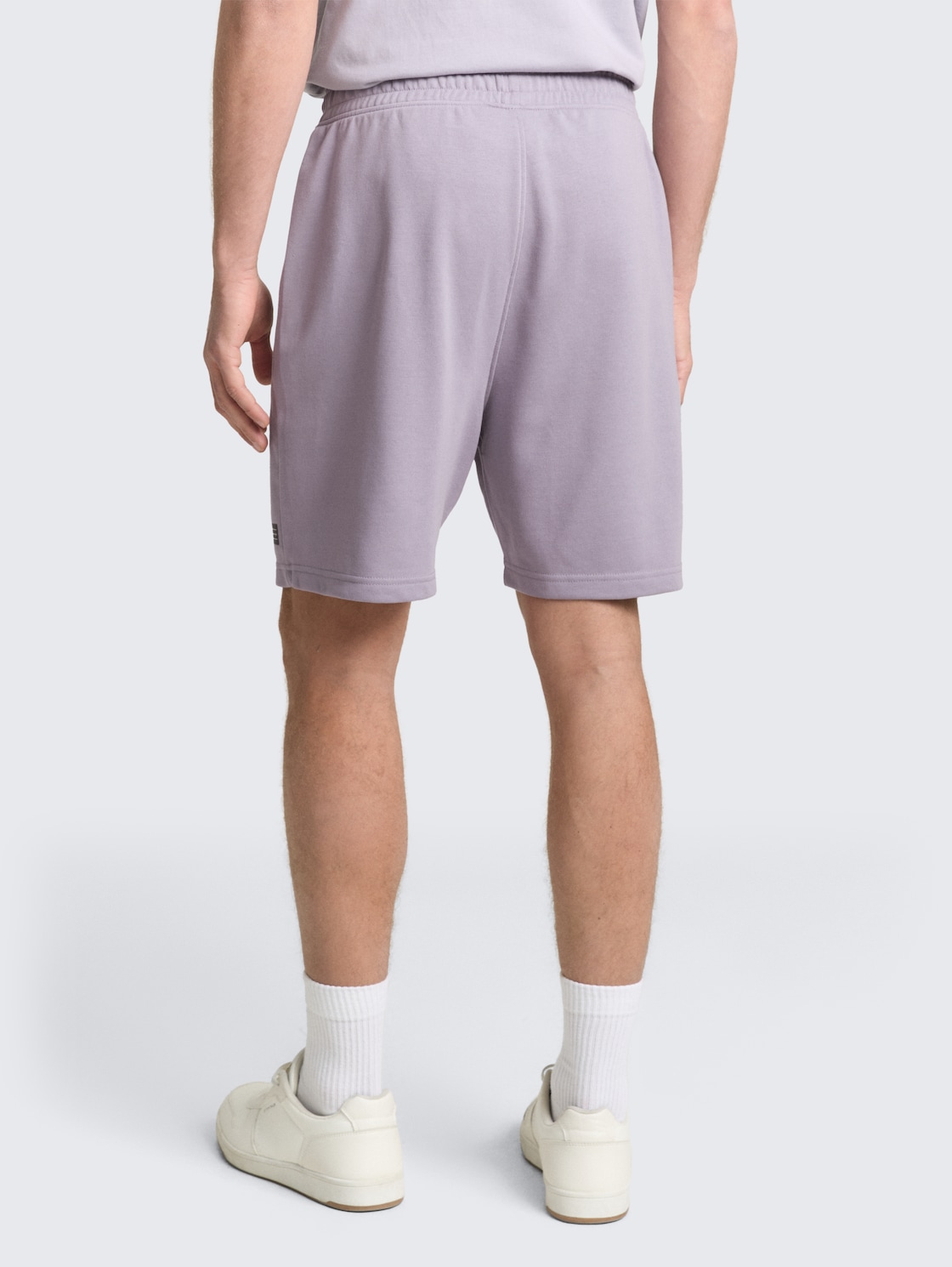 Thumbnail - TOM TAILOR DENIM Herren Relaxed Sweat-Shorts, grau, Uni, Gr. M