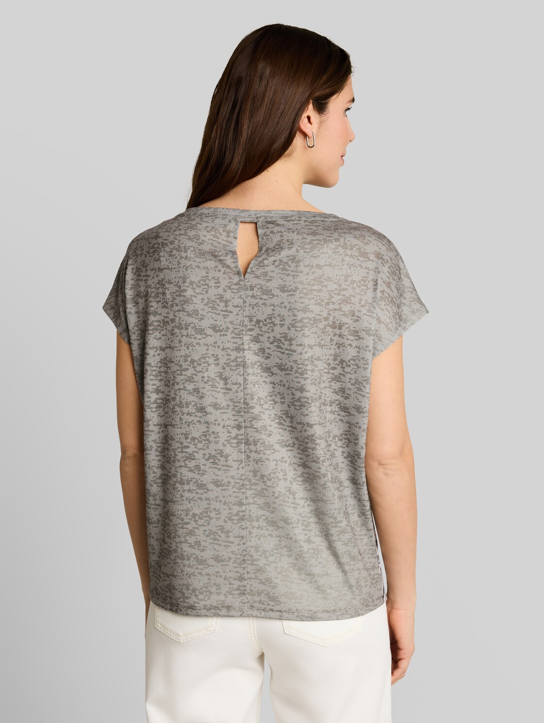  Tom Tailor Damen T-shirt Mit Blumenmuster, Grün, Geblümt, Gr. Xxl 