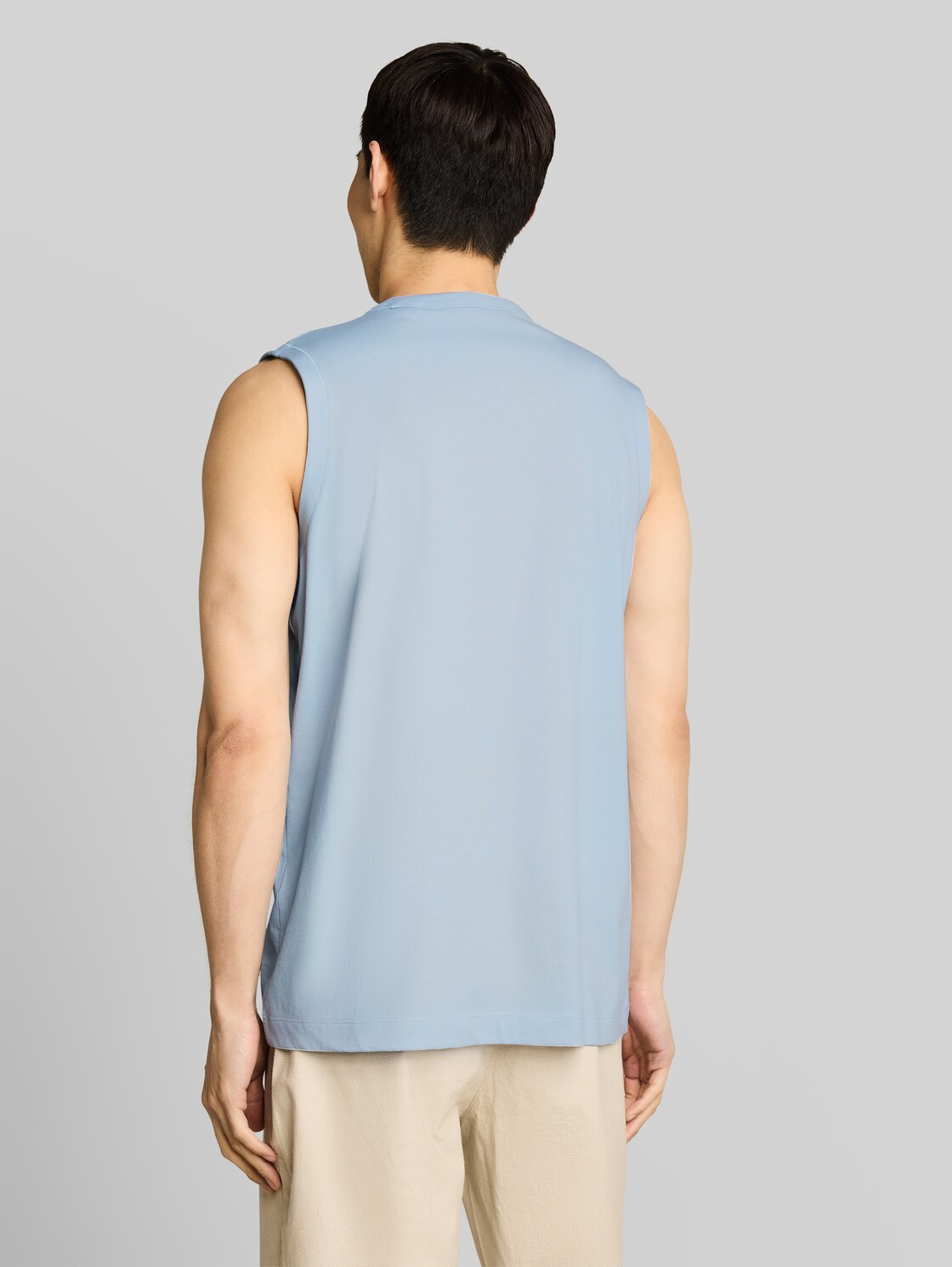 Tom Tailor Herren Tanktop Mit Logo-print, Blau, Uni, Gr. Xxl 