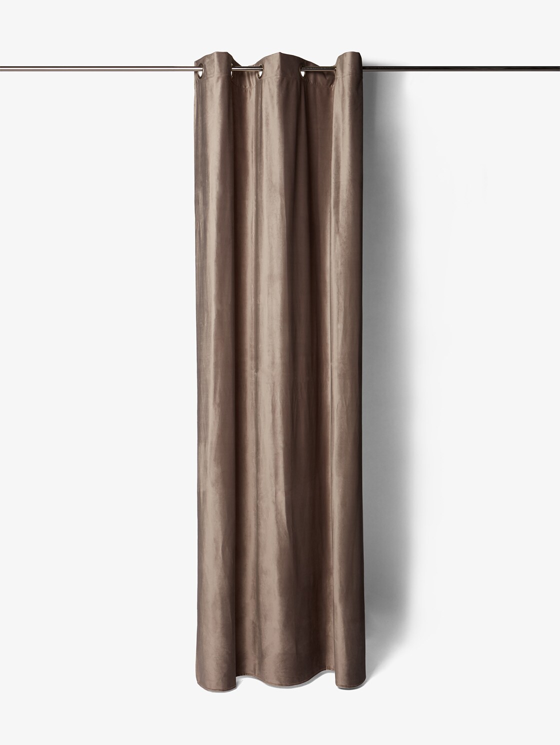 Tom Tailor Effen Gordijn Met Ringen Sand 245135 tom tailor kopen in de aanbieding