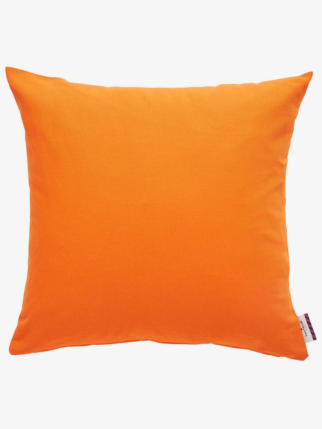 TOM TAILOR Basic Kissenhülle,  orange, Größe: 50/50