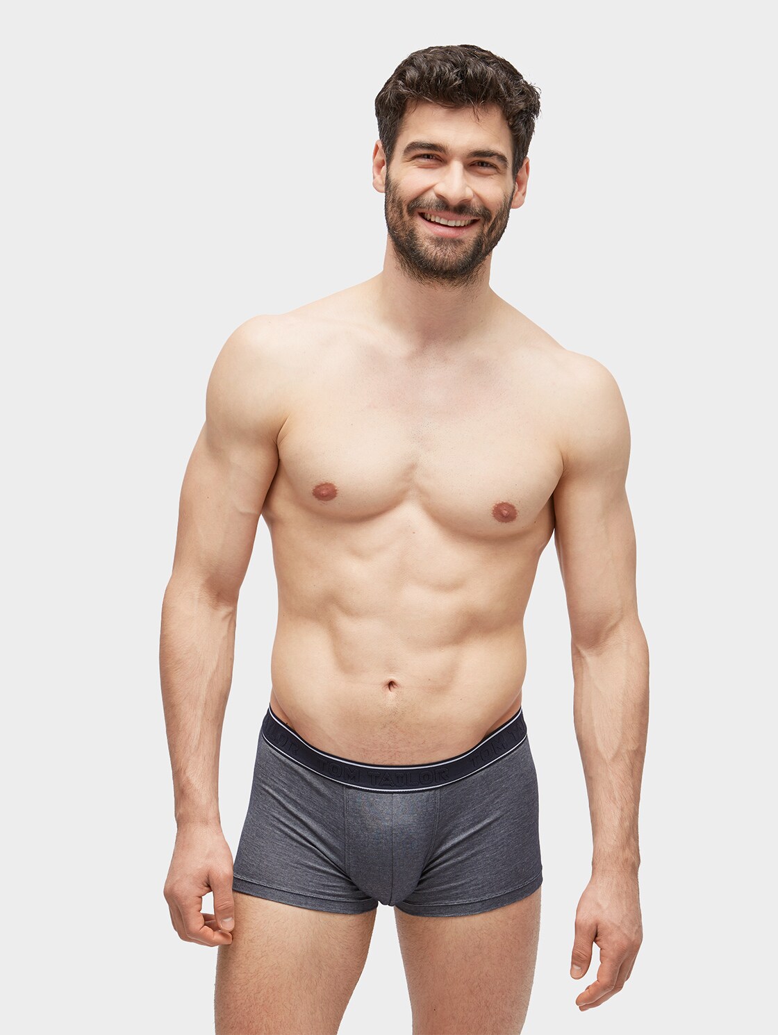 Tom Tailor Minimalistische Hipster Met Logorelief Dunkelblau Navy Xl7 tom tailor kopen in de aanbieding