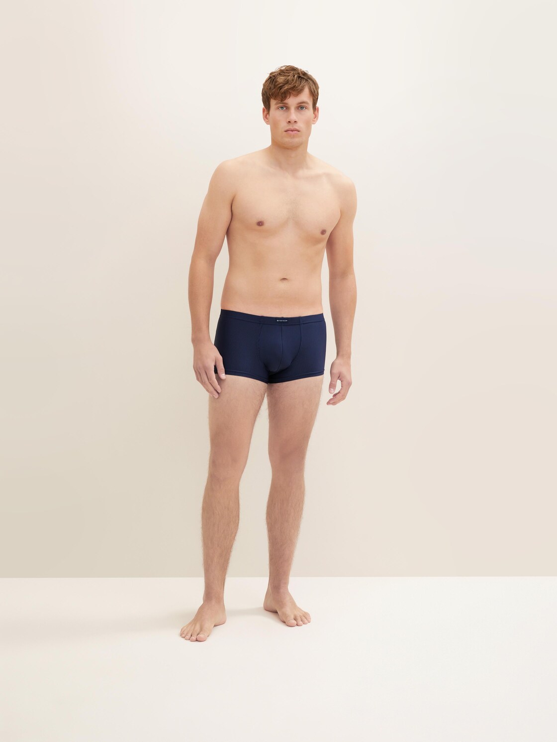 Tom Tailor Gestreepte Hip Pants Dunkelblau Navy L6 tom tailor kopen in de aanbieding