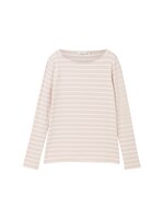 Striped long-sleeved shirt with organic cotton by Tom Tailor