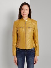 Lederjacke - Frauen - yellow Lederjacke - Frauen - yellow - 1 - TOM TAILOR