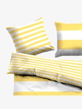 gestreifte Wende-Bettwäsche - unisex - yellow gestreifte Wende-Bettwäsche - unisex - yellow - 2 - TOM TAILOR