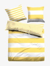 gestreifte Wende-Bettwäsche - unisex - yellow gestreifte Wende-Bettwäsche - unisex - yellow - 7 - TOM TAILOR