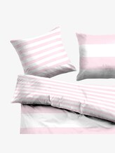 gestreifte Wende-Bettwäsche - unisex - rose gestreifte Wende-Bettwäsche - unisex - rose - 2 - TOM TAILOR