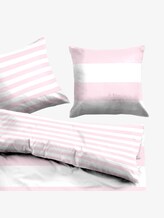 striped, reversible bed linen - unisex - rose striped, reversible bed linen - unisex - rose - 4 - TOM TAILOR