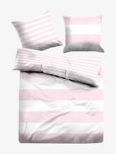 gestreifte Wende-Bettwäsche - unisex - rose gestreifte Wende-Bettwäsche - unisex - rose - 7 - TOM TAILOR
