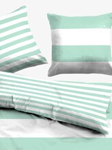 gestreifte Wende-Bettwäsche - unisex - mint gestreifte Wende-Bettwäsche - unisex - mint - 10 - TOM TAILOR