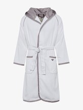 Bademantel mit Satin-Details - unisex - white Bademantel mit Satin-Details - unisex - white - 7 - TOM TAILOR
