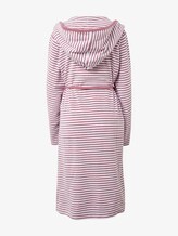 Gestreifter Bademantel mit Kapuze - unisex - mauve Gestreifter Bademantel mit Kapuze - unisex - mauve - 8 - TOM TAILOR