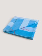 Strandhandtuch gestreift und mit Print - unisex - aqua Strandhandtuch gestreift und mit Print - unisex - aqua - 7 - TOM TAILOR