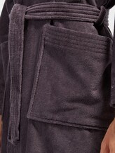 hooded bathrobe - unisex - dunkelgrau / dark grey hooded bathrobe - unisex - dunkelgrau / dark grey - 10 - TOM TAILOR