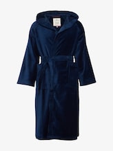 hooded bathrobe - unisex - navy hooded bathrobe - unisex - navy - 7 - TOM TAILOR
