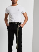 Extra langer Stoffgürtel mit Schnallenverschluss - Männer - olive Extra langer Stoffgürtel mit Schnallenverschluss - Männer - olive - 5 - TOM TAILOR Denim