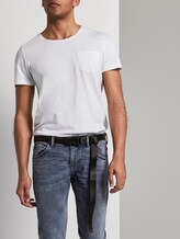 Extra langer Stoffgürtel mit Schnallenverschluss - Männer - black Extra langer Stoffgürtel mit Schnallenverschluss - Männer - black - 5 - TOM TAILOR Denim