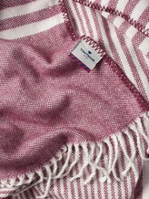Gestreifte Decke - unisex - berry Gestreifte Decke - unisex - berry - 9 - TOM TAILOR