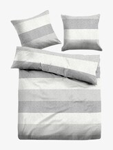 Gestreifte Bettwäsche - unisex - grey Gestreifte Bettwäsche - unisex - grey - 1 - TOM TAILOR