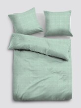 Beddengoed in melange look - uniseks - green Beddengoed in melange look - uniseks - green - 7 - TOM TAILOR